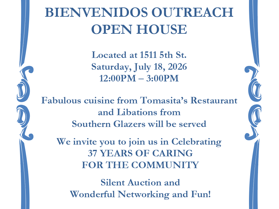 Bienvenidos Outreach Celebrates 37 years with Open House July 18th